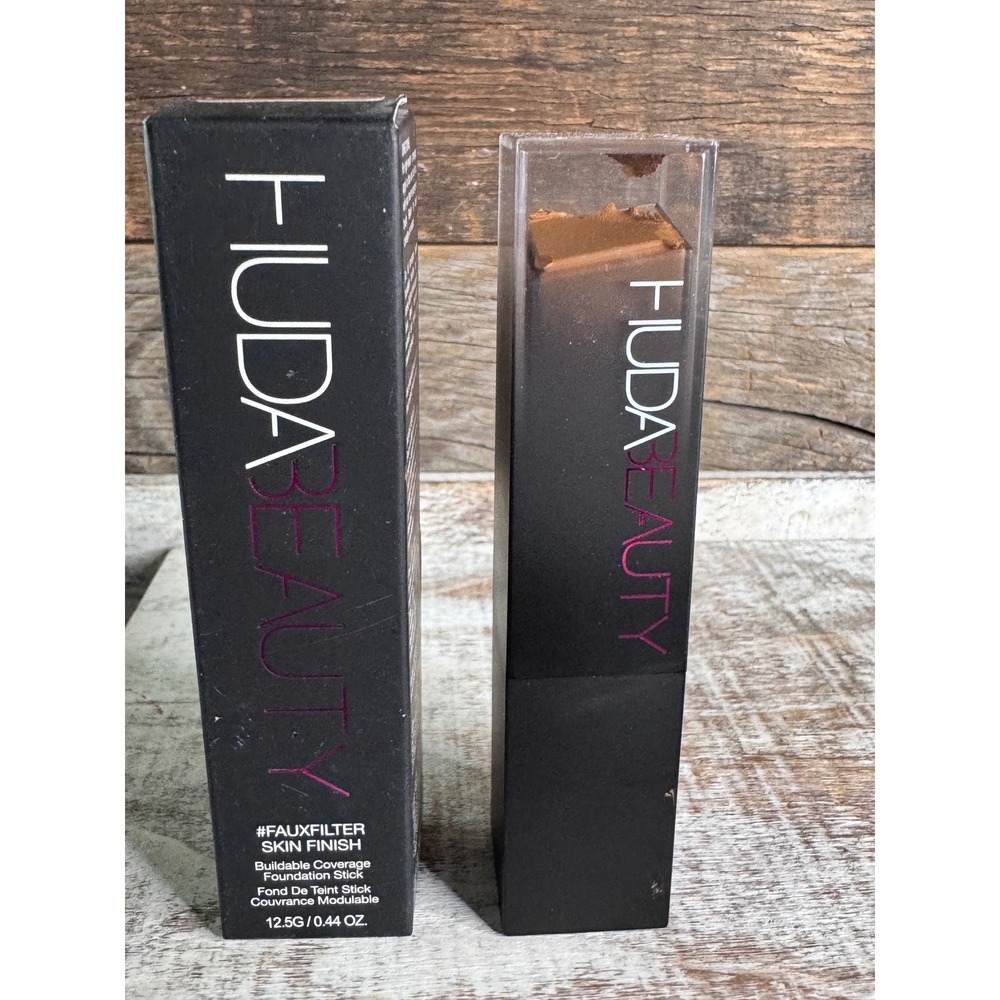 Huda Beauty FauxFilter Foundation Stick | Cinnamon‎ | New Smudged Cap | MSRP $39